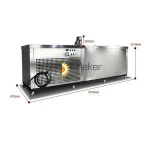 Commercial Focusun Koller Ice Block Making Machine for Nigeria and South Africa