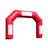 Commercial Giant Mobile Inflatable Finish Line Arch For Advertising