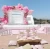 Import Commercial wedding jumping castle inflatable white bounce house with slide from China