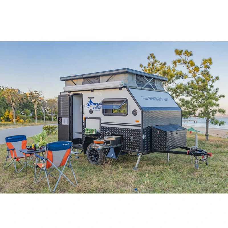 COMPAKS RV humanized interior economical and practical caravan trailer camper off road