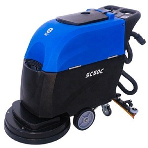 competitive price push -behind type hand concrete high efficient single brushes floor cleaning machine with CE certificate