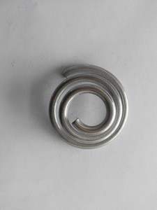Conical spring made from spring steel