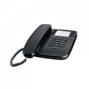 Corded telephone with 10 direct call keys GIGASET DA510 - black, white colors