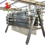 Crate washer plucker machine chicken cleaning machine poultry slaughter equipment
