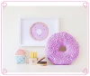 Crochet Donut Pillow with Sprinkles Baby kitchen crochet donuts Toys