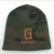 Custom 100% acrylic camo printing beanie with different logo embroidery