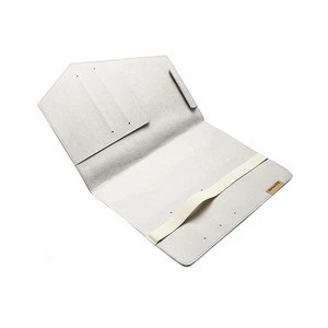 Custom A4 Paper flap File Folder With Elastic Band Closure