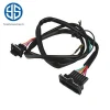 Custom cable assembly and wire harness