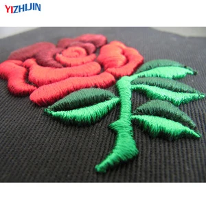 Custom China Laser Cut 3D Effect Puff Embroidery Patch