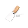 Custom Cooking Tools 4 Pieces Cute Cheese Knives Set With Wooden Handle