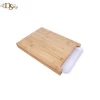 Custom cooking tools vegetable cutting board square wooden chopping board with tray drawers