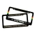 Import Custom Design License Plate Cover USA Size License Plate Frame from China