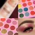 Import Custom DIY 48 Colors Shimmer Eyeshadow Private Label Long Lasting High Pigment Glitter Eye Shadow Palette from China