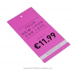 custom garment price labeltag roll printing and e-price tag/retail electronic shelf labels