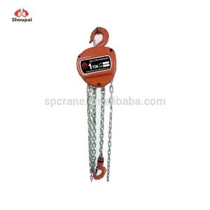 custom Industrial cranes 0.5-30T Heavy Duty manual Chain Block Pulley for Construction Site Lifter
