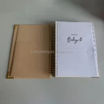 Custom junsc music Zipper motivational Bullets Journals planner Wallet Pocket/pregnancy 2022  planner journal notebook dairy
