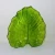 Import custom large colored hand made leaf shape glass fruit plate from China