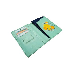 Custom leather passport card holder,wholesale men leather passport cover