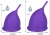 Import Custom logo  FDA CE Test soft menstrual cup medical grade silicone manufacture from China