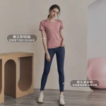 Custom Logo Fitness Yoga Wear Apparel Spandex Seamless Sports Workout Crop Top Women Girl Gym Tshirts