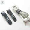 custom logo hook and loop earphone cable winder