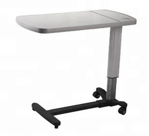 Custom logo hot selling cheap movable over bed table & hospital table
