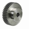 custom machined gear hobbing stainless steel spur gear transmission 40 tooth