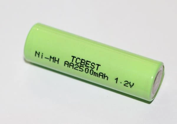 Custom made ce rohs approved AA 2500A 1.2v Ni-MH nickel metal hydride Rechargeable battery for wholesale