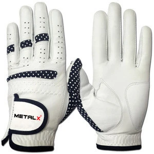 Custom made high quality sheepskin wholesale golf gloves