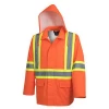 Custom Made Mens Outdoor Waterproof Reflective Safety Rain Coat Jacket