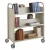 Import Custom made powder coated steel library book trolley cart from China