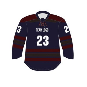 Custom made professional laced collar sublimated hockey jersey youth ice hockey jerseys