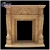 Import Custom modern home decorative use hot sale fireplace mantel marble lion head fireplace mantel NTBM-242A from China