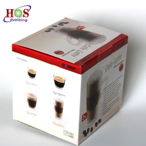 Custom Packaging 4 Color Printing Coffee Bean Candy Tea Bag Package Retail Carton Paper Box On Sale