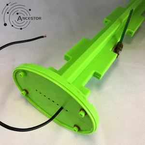 Custom plastic injection molding farming tool agriculture lawn equipment long handle measurement fittings in grass ground