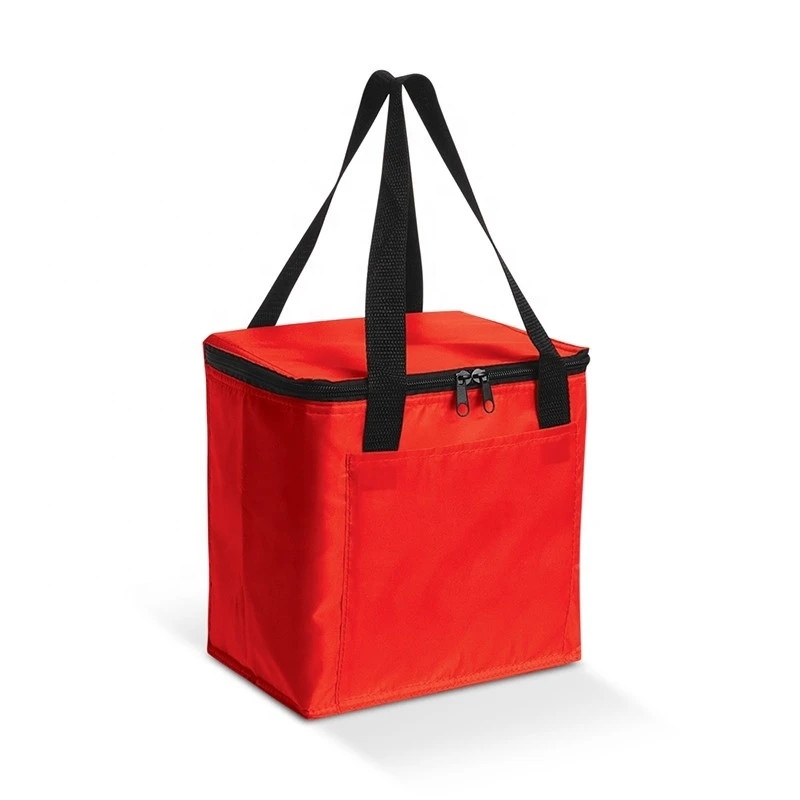 Custom portable shopping wine cooler bag for frozen food