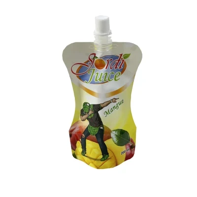 Custom Printed/Sized Liquid Refillable Detergent Fruit Juice Beverage Nozzle Stand up Pouch Doypack Spout Pouch