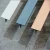 Import Custom size t shape stainless steel decorative metal tile trim strip for flooring corner from China
