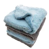 Custom Thicken Plush Edgeless microfiber car cleaning cloth wash towel
