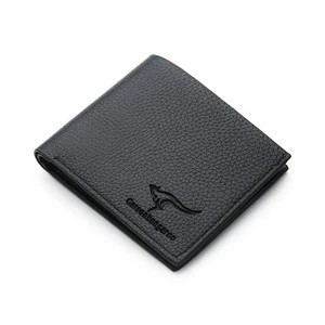 Custom Wholesale Amazon Best Selling Slim Men Purse Short Card Holder Wallet billfold PU Leather Men&#39;s Wallet