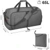 Custom Wholesale Waterproof Travel Sports Men Tote Duffel Bag Lightweight Carry On Weekender Duffle Bag