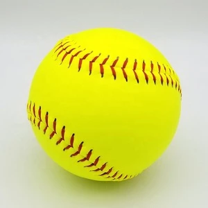 Custom Yellow Game or Training Softball 12 Inches Slow Pitch
