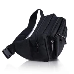 Custom your own logo multi waist bag fanny pack men wholesale  bum bag