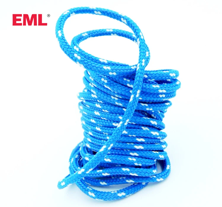 Customeizd Colored String 500m/Roll Fastener hang tags string 0.8mm  Twisted Double color Bag rope