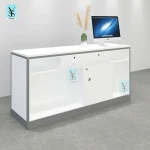 Customer Counter Hall Cash Register Shop Corner Table Bar simple modern counter reception desk