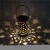Import customize outdoor solar ground light led star moon lantern hollow out garden lamp decoration new year christmas from China