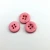 Import Customized accessories sewing round polyester resin horn button from China