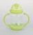 Import Cute Baby Feeding Bottle Learn Feeding Drinking Water Straw Handle Bottle Training Cup Baby clear pp plastic Food Cup from China
