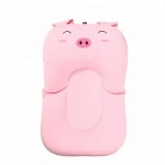 cute safety microbead bath pillow for babies