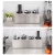 Import Cutlery holder table kitchen storage containers stainless steel knife fork storage holder with 4 6 8 grids from China